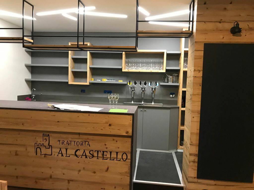 Trattoria al Castello di Muggia arredo bar